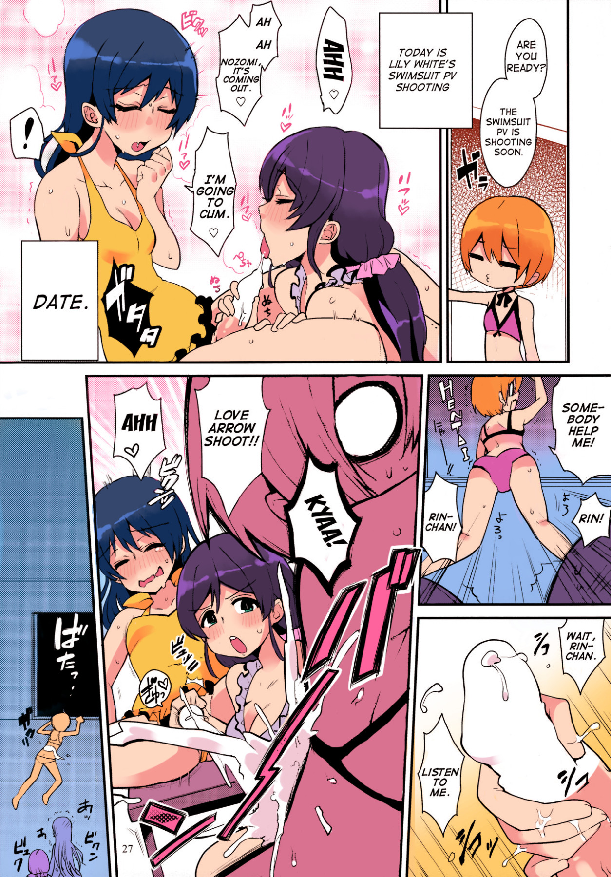 Hentai Manga Comic-Profound Love Arrow (Color)-Read-23